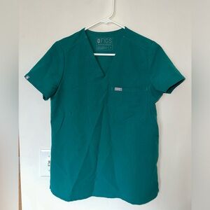 FIGS- HUNTER GREEN- XS CATARINA. XS REGULAR ZAMORA JOGGER. LIMITED EDITION COLOR